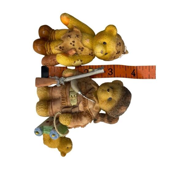 Enesco Danny and Hunter Me Cavebear You Friend Cherished Teddies - Picture 9 of 11